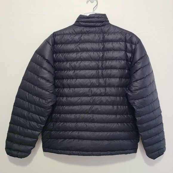 Patagonia Goose Down Sweater Puffer Jacket Full Zip Black Men’s Size Medium - Picture 2 of 11